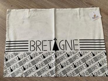 Geschirrtuch Bretagne 50x70 weiß aus Baumwolle im bretonischen Stil